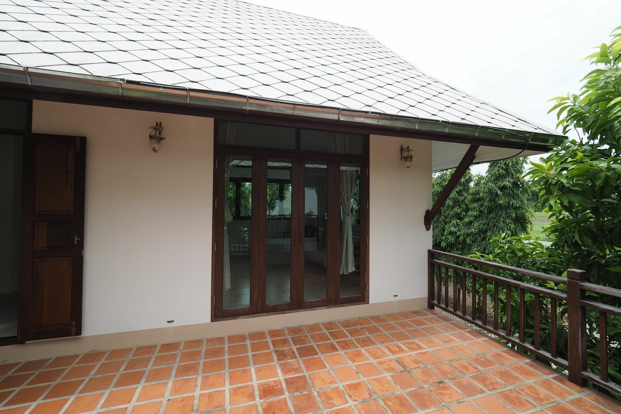 Baan2Rai Hotell Kanchanaburi City Exteriör bild